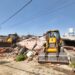 Residences of two drug peddlers demolished in outskirts of Jammu city