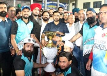 Satish Sharma emphasizes youth engagement, sports promotion at Sher-e-Kashmir T20 Tournament Finale