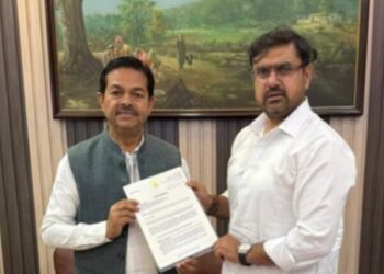 Satish Sharma meets Union MoS, seeks removal of NFSA cap, expanded ration coverage