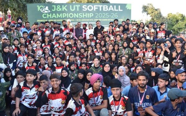 Softball Championship concludes in Jammu