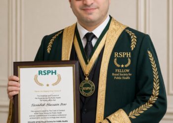 Anantnag physician Dr Tasaduk Hussain Itoo conferred FRSPH by UK Public Health Body
