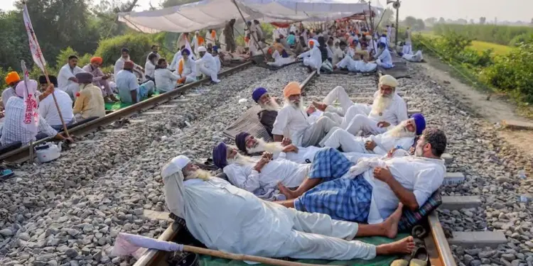 Farmer unions defer ‘rail roko’ in Punjab as govt assures relaxing wheat procurement norms