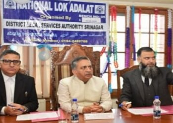 2nd National Lok Adalat 2026 Held at Srinagar Court Complex