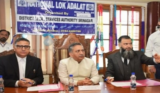 2nd National Lok Adalat 2026 Held at Srinagar Court Complex
