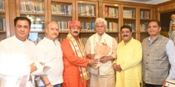 Delegation discusses arrangements for J&K Dashar Kumbh 2026 with LG Sinha