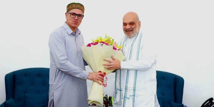 Chief Minister Abdullah meets HM Shah