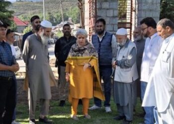 DC Bandipora reviews Eid-ul-Adha arrangements at Eidgah