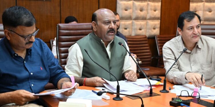 Deputy CM seeks time-bound report on Gair Mumkin Khads issues