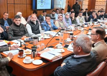 Deputy CM reviews PWD works across J&K