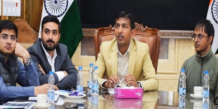 Div Com Kashmir reviews preparations for SANJY-2026