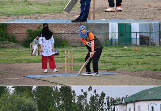 Girls Cricket Tournament concludes at Chawalgam Ground in Kulgam