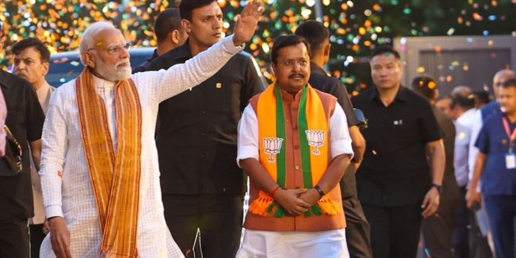 PM Modi hails politics of performance as BJP storms Bengal