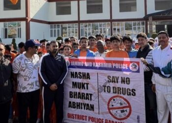J&K Police organises marathon, awareness progs