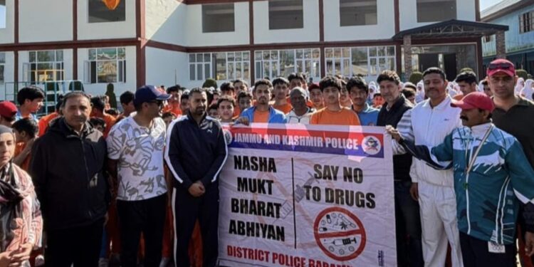 J&K Police organises marathon, awareness progs