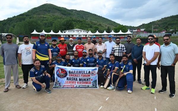 Hazil Memorial Cricket Tournament witnesses massive youth participation in Baramulla