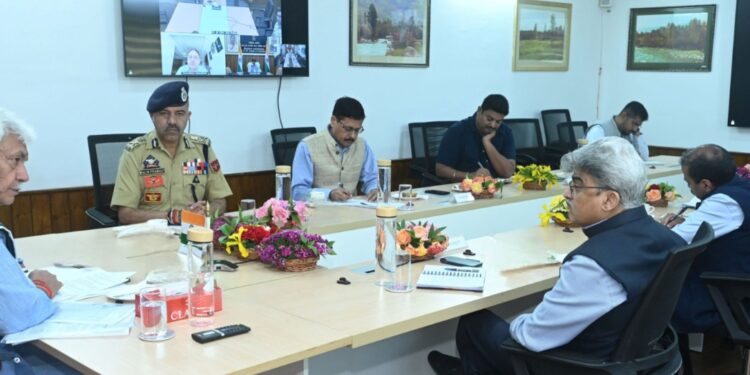 LG Sinha reviews progress of the ongoing Nasha Mukt Jammu Kashmir Abhiyan