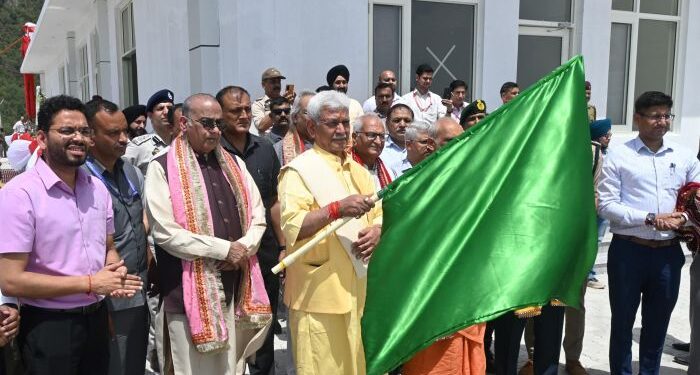 LG inaugurates new helipad in Katra to streamline helicopter services for pilgrims