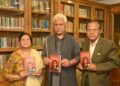 LG Sinha presented book “Parmeshwari: Agitation of Kashmir”