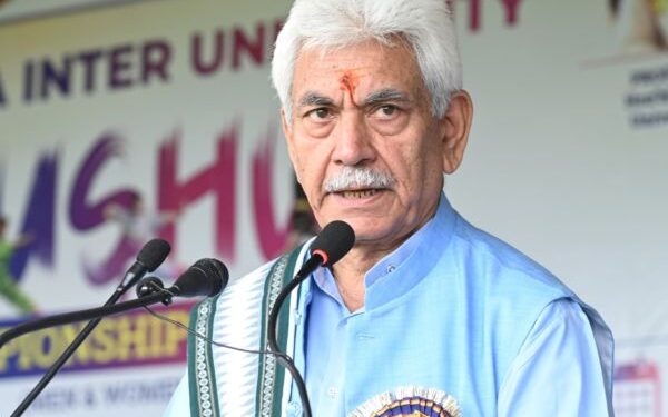 LG Sinha inaugurates All India Inter-University Wushu Championship at University of Kashmir