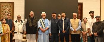 Parliamentary Panel, ACCIK delegation call on LG Sinha in Srinagar