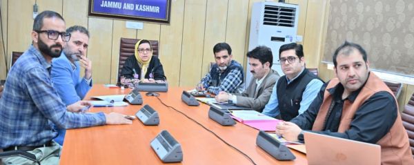 Sakeena Itoo reviews recruitment process of various Deptts, SKIMS