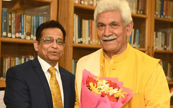FICCI Secretary General, MLA Kangan call on LG