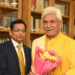 FICCI Secretary General, MLA Kangan call on LG