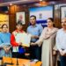 Dr Shahid Iqbal felicitates Asian boxing champion Mohammad Yaseer