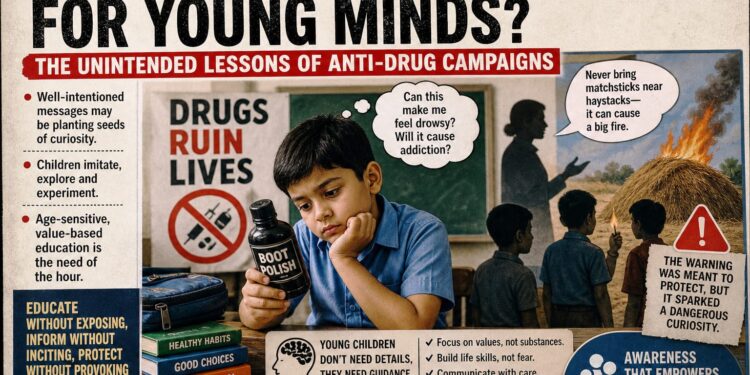 Schools at the Frontline of a Complex Battle: Fight against drugs, safety messages and the need for caution