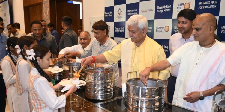 Every child deserves access to healthy food: LG Sinha