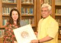 Ambassador of Switzerland to India called on LG Sinha