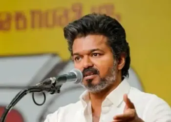 Vijay calls on TN Guv for govt formation