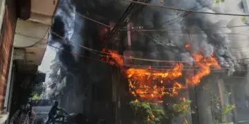 21 killed in south Delhi hotel fire, several foreigners among dead