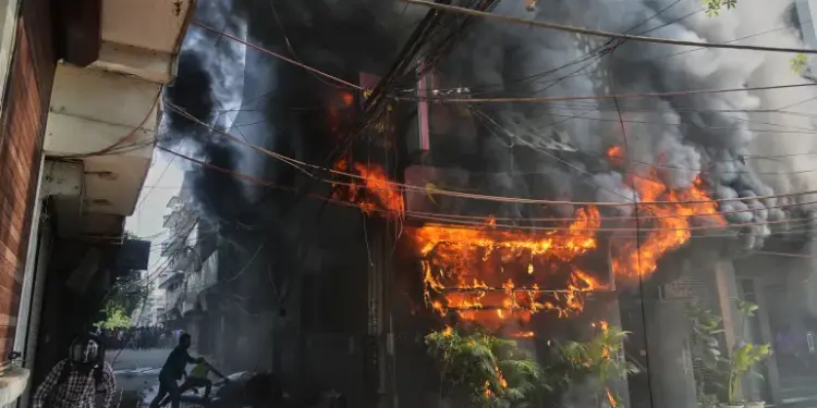 21 killed in south Delhi hotel fire, several foreigners among dead