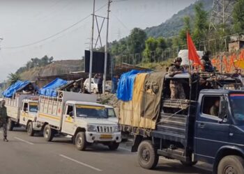 Dry run for Amarnath Yatra convoy conducted from Jammu to Banihal