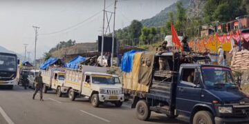 Dry run for Amarnath Yatra convoy conducted from Jammu to Banihal