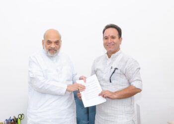 Sunil Sharma meets Home Minister Amit Shah