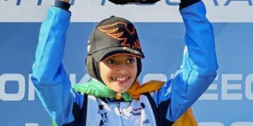 Indian national anthem in Greece: Atiqa Mir races to most dominant win of her career