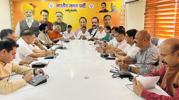 J&K BJP holds legislators’ meet in Jammu