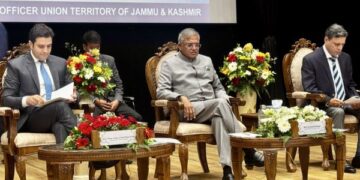 Chief Election Commissioner interacts with poll officials in Budgam
