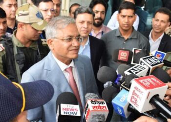 CEC arrives in Kashmir on three day visit