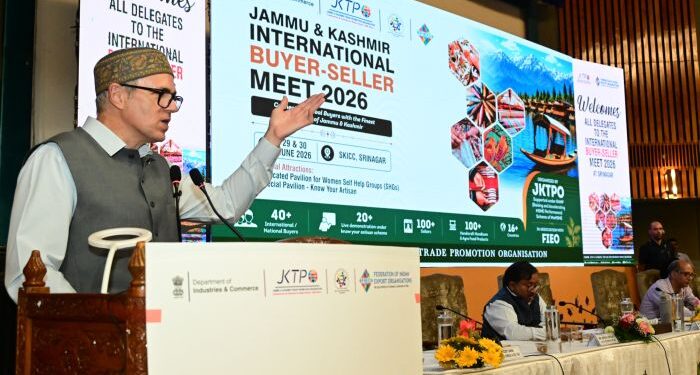 International buyer-seller meet in Srinagar will boost exports: CM Abdullah