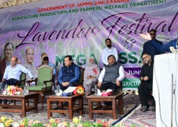 CM inaugurates Lavender Festival at Nunar; other agri infra projects