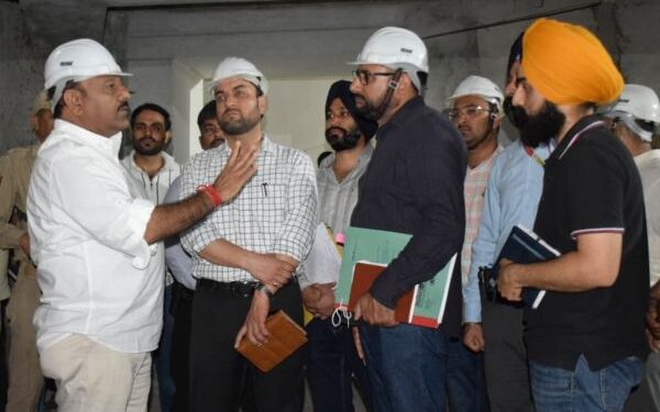 Deputy CM reviews Assembly building project, stresses timely completion