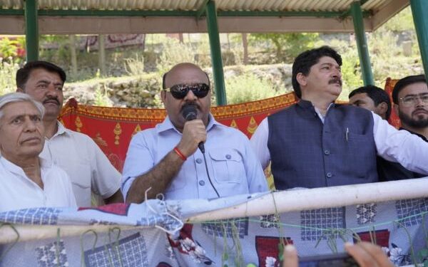 Deputy CM visits Bandipora to review progress on key development works