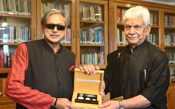 Tharoor, Satabdi Roy, Christian Sabha delegation call on LG
