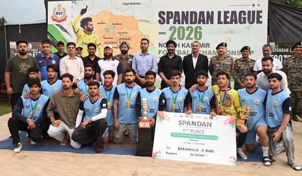 Dr. Shahid Iqbal Choudhary graces Grand Finale of SPANDAN League 2026