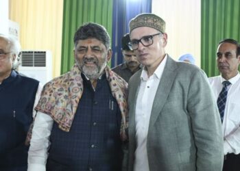 Omar Abdullah congratulates DK Shivakumar for taking over as Karnataka CM