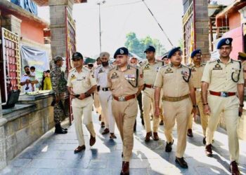 Security beefed up in Ganderbal ahead of Mela Kheer Bhawani, Amarnath Yatra