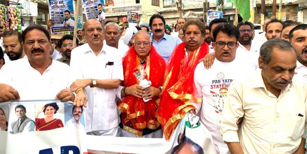 Congress launches five-day ‘Hamari Riyasat Hamara Haq’ padyatra in Jammu